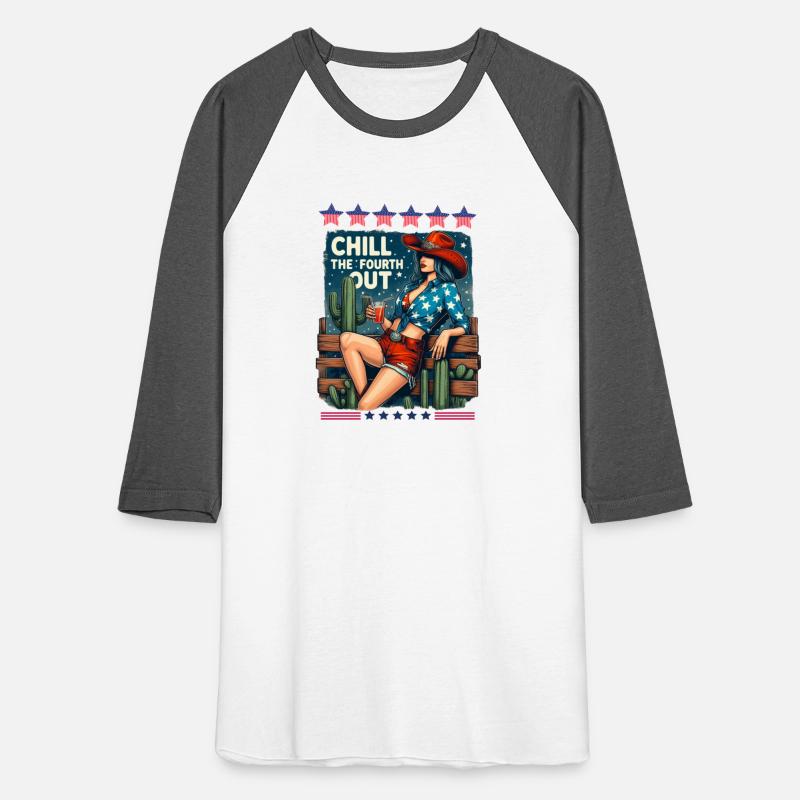 Funny 'Chill The Fourth Out' Patriotic T-Shirt