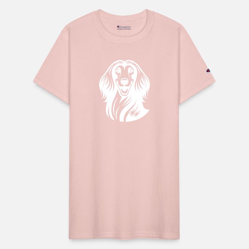 Funny Dogs Afghan Greyhound Portrait