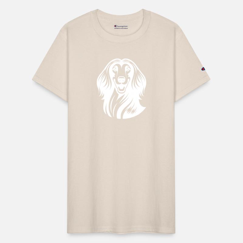 Funny Dogs Afghan Greyhound Portrait