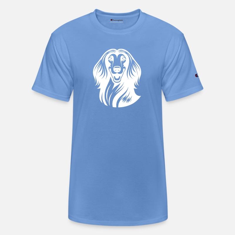 Funny Dogs Afghan Greyhound Portrait