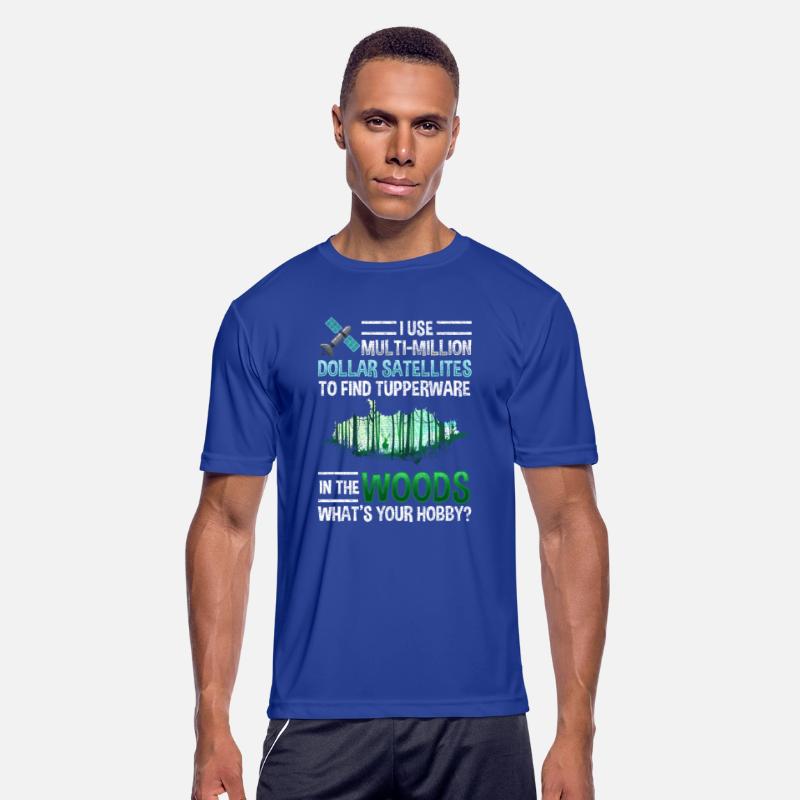 Funny GPS Geocache Wood Outdoor Geocaching