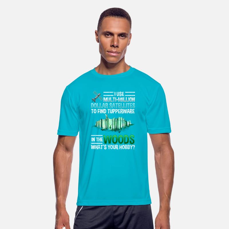 Funny GPS Geocache Wood Outdoor Geocaching