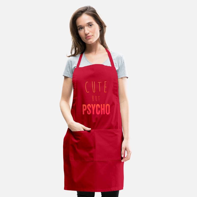 Funny ironic saying - CUTE but PSYCHO