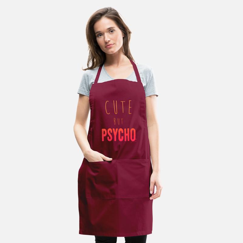 Funny ironic saying - CUTE but PSYCHO