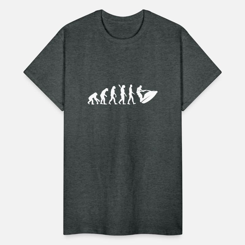 Funny Jet Ski Human Evolution Design