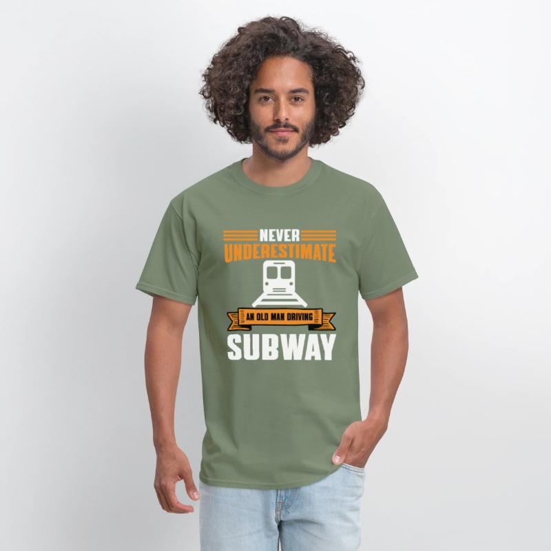 Funny Male Subway Operator Outfit Train Driver Men