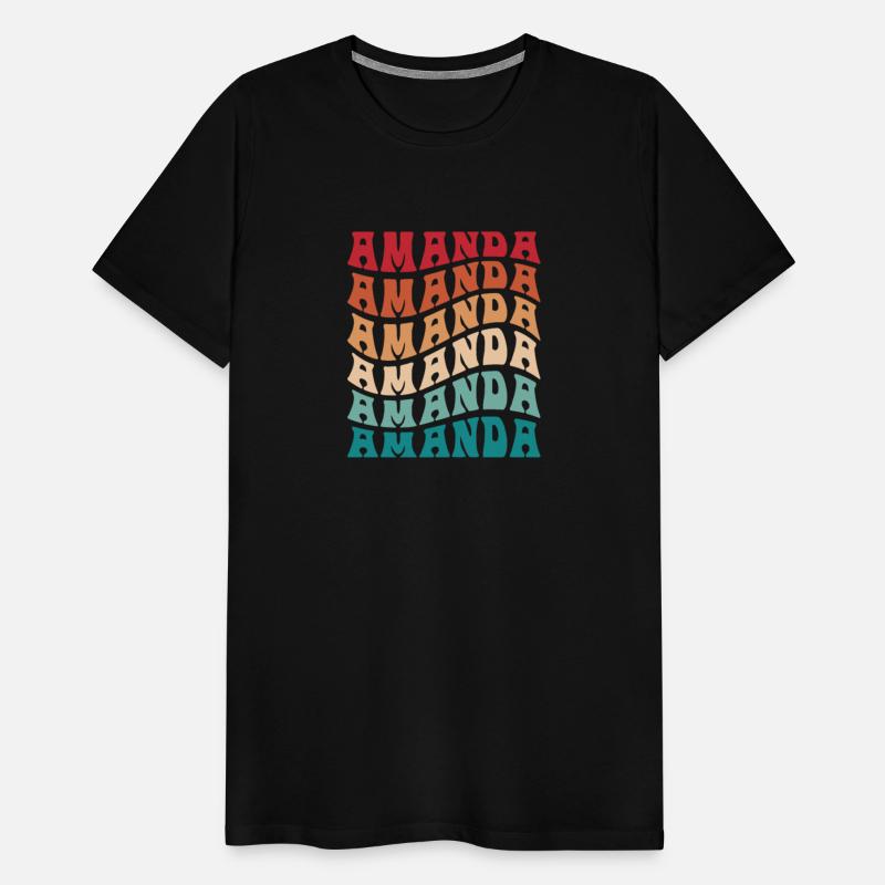 Funny Personalized Amanda Name Themed Apparel