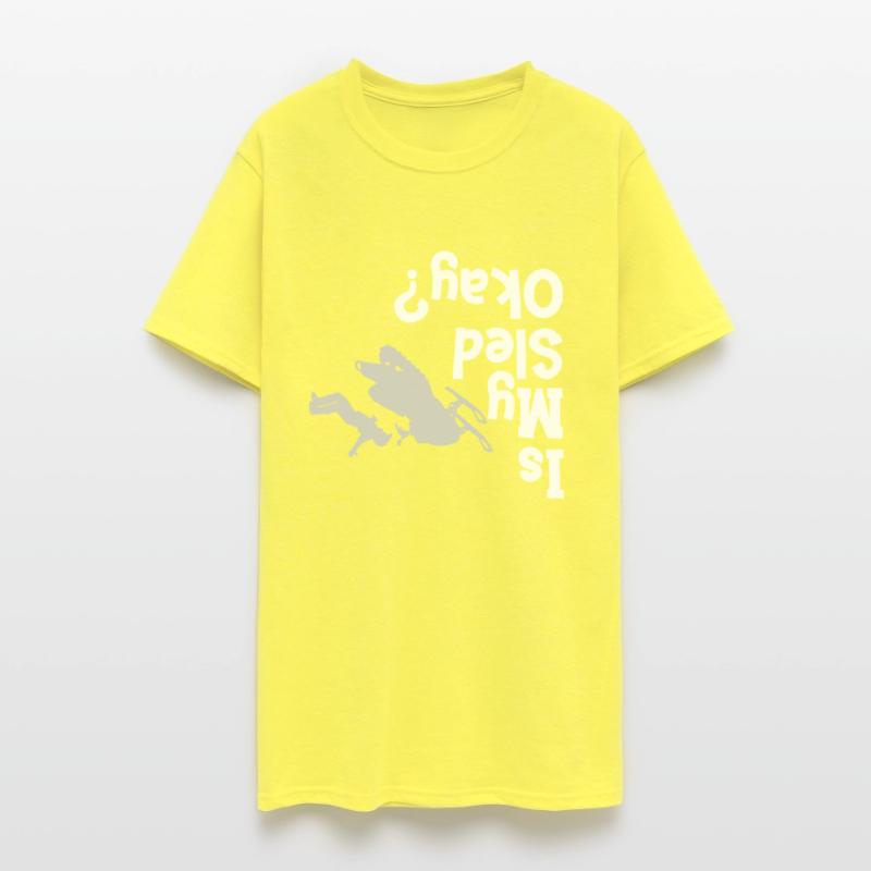 Funny Snowmobile Snowmobiling Rider Is My Sled Ok