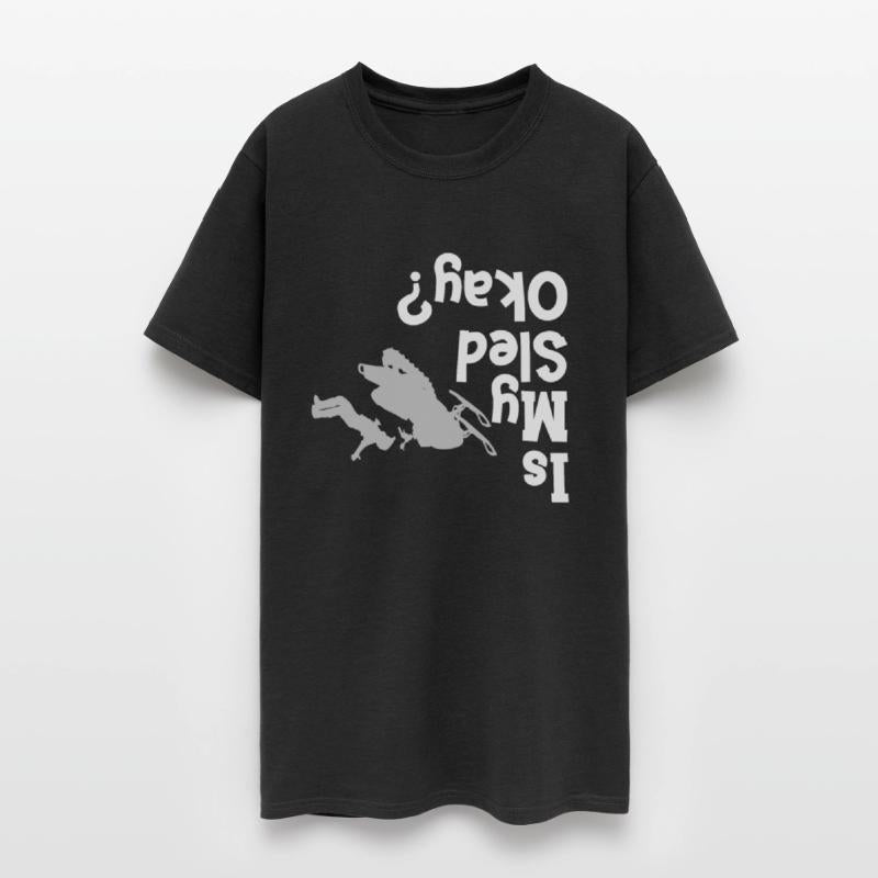 Funny Snowmobile Snowmobiling Rider Is My Sled Ok