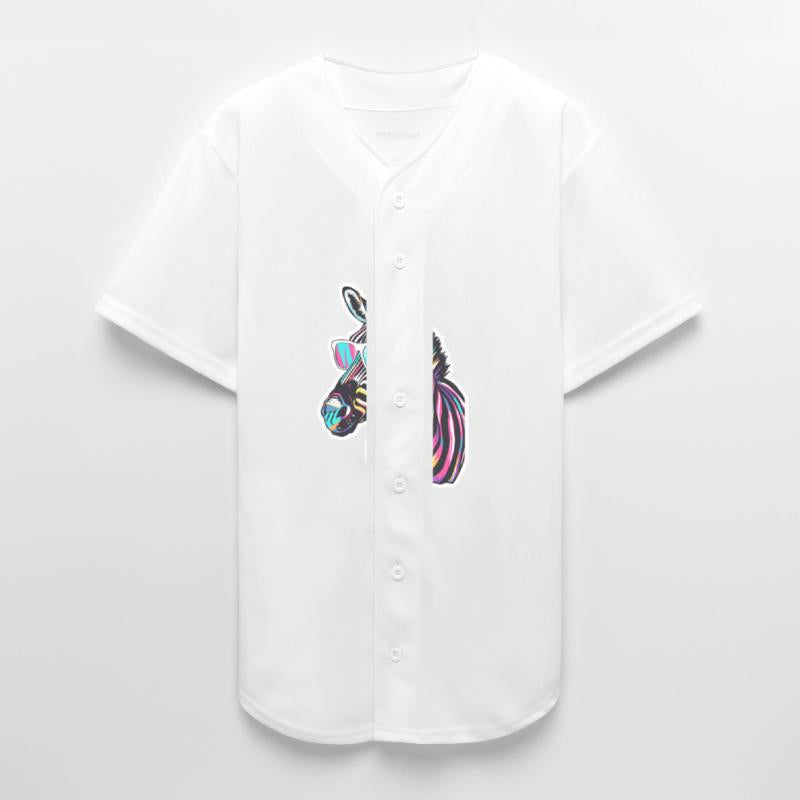 Funny Zebra with Sunglasses Zebra Fan