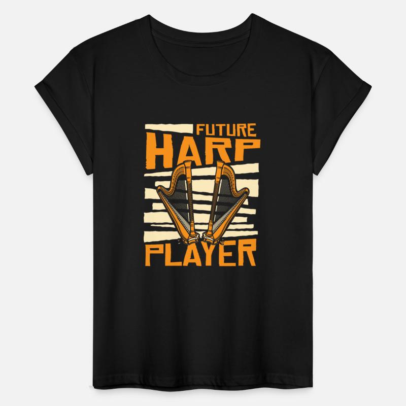 Future Harp Player Pedal Harp Harpist Konghou