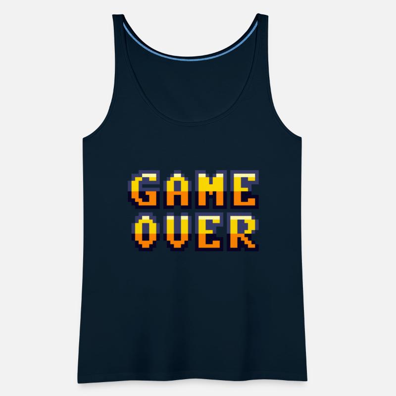 Game Over retrogaming vintage pixels