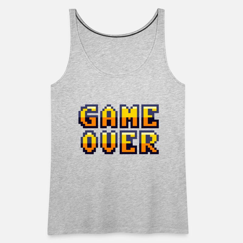 Game Over retrogaming vintage pixels