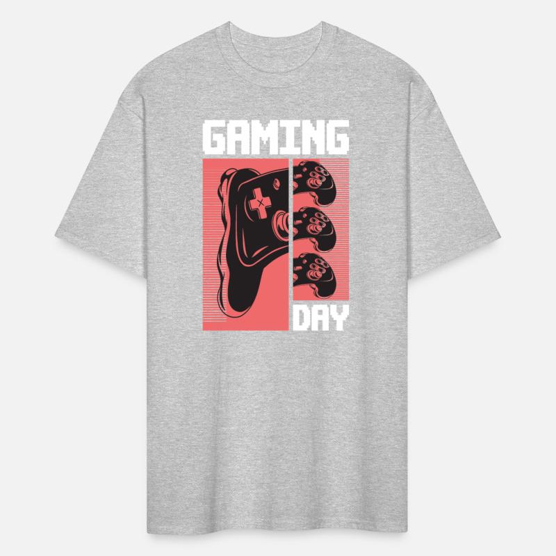 Gaming day nerd gamer playing video game