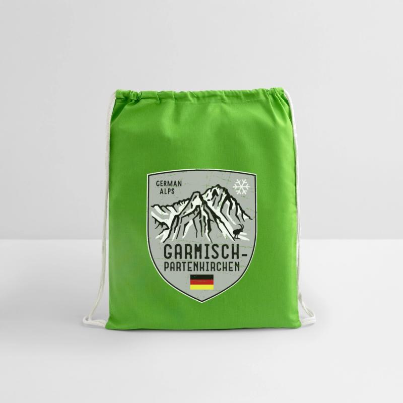 Garmisch Mountain Germany Emblem