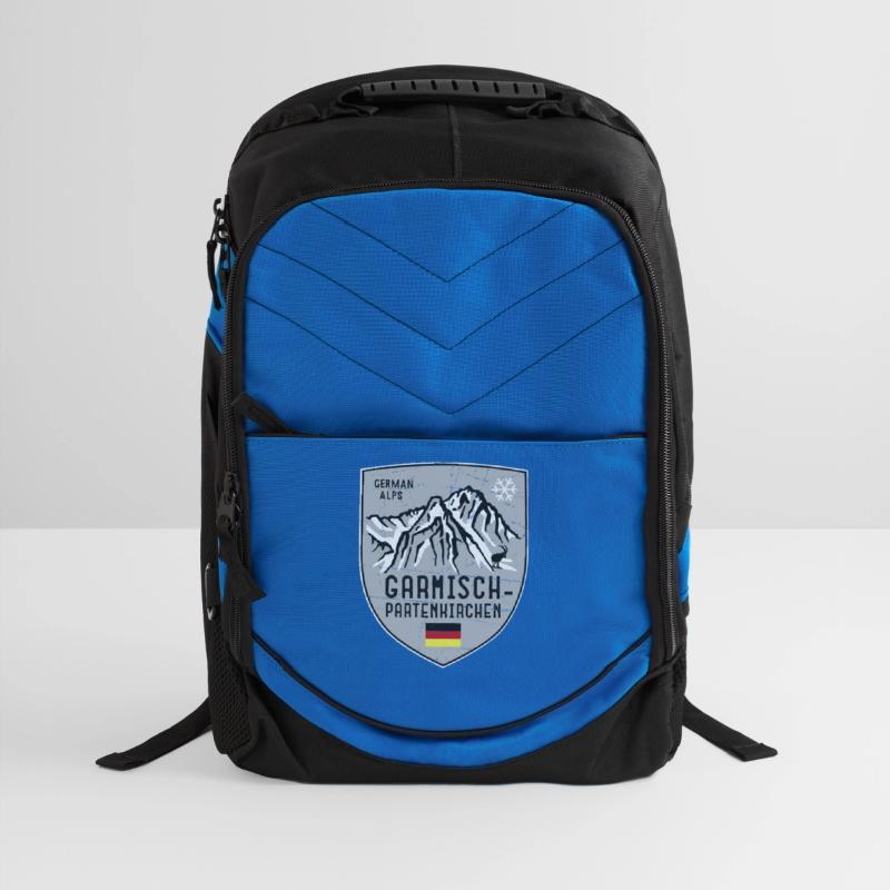 Garmisch Mountain Germany Emblem