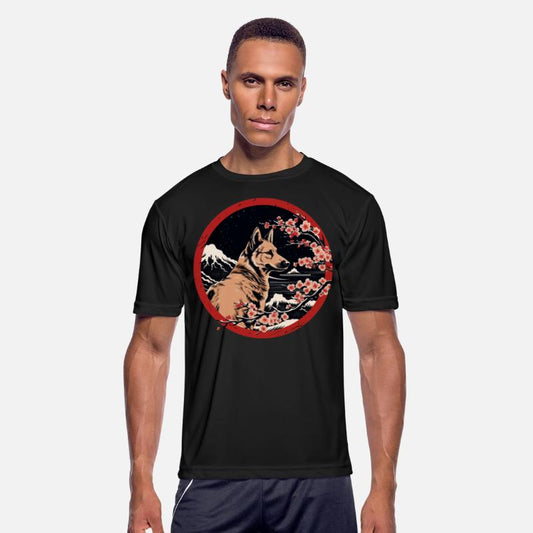 German Shepherd Funny Dog Asia Art Popular Artwork