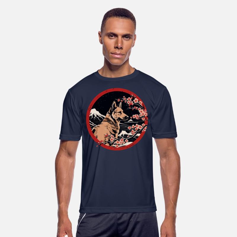 German Shepherd Funny Dog Asia Art Popular Artwork