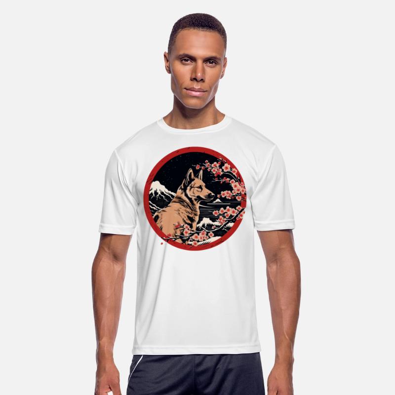 German Shepherd Funny Dog Asia Art Popular Artwork