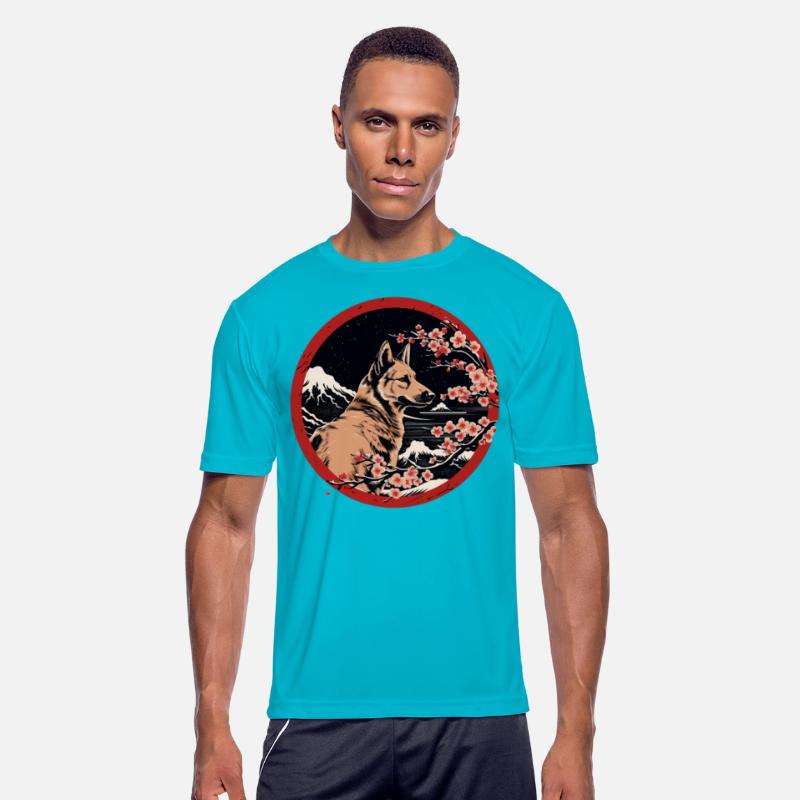 German Shepherd Funny Dog Asia Art Popular Artwork