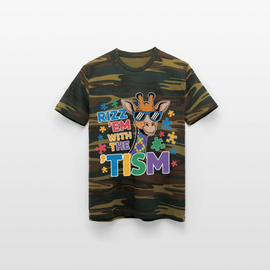 Giraffe with Puzzle Pieces and Sunglasses