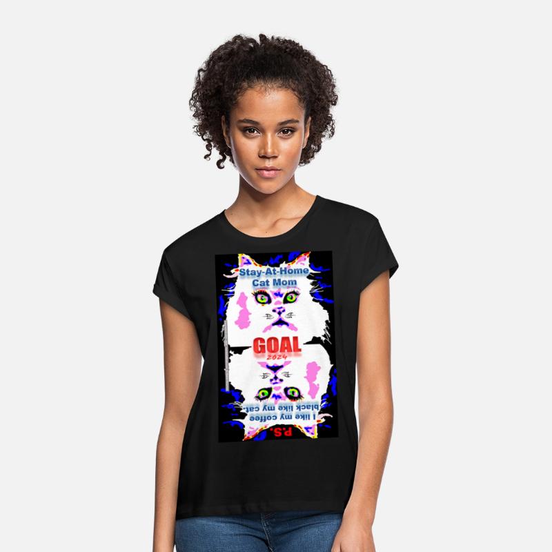 Goal 2024 Stay at Home Cat Mom Gifts and Wearables