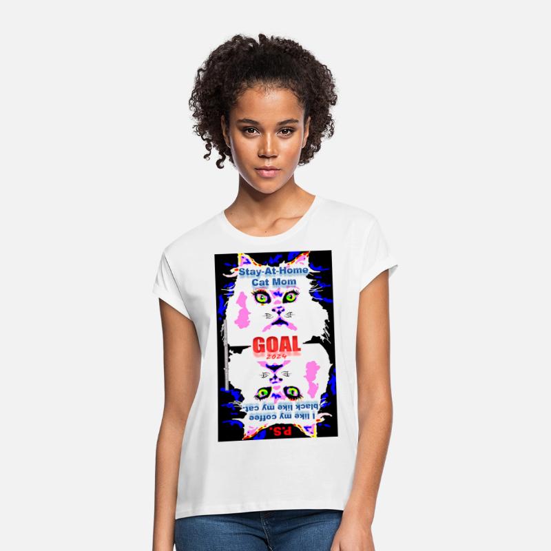 Goal 2024 Stay at Home Cat Mom Gifts and Wearables