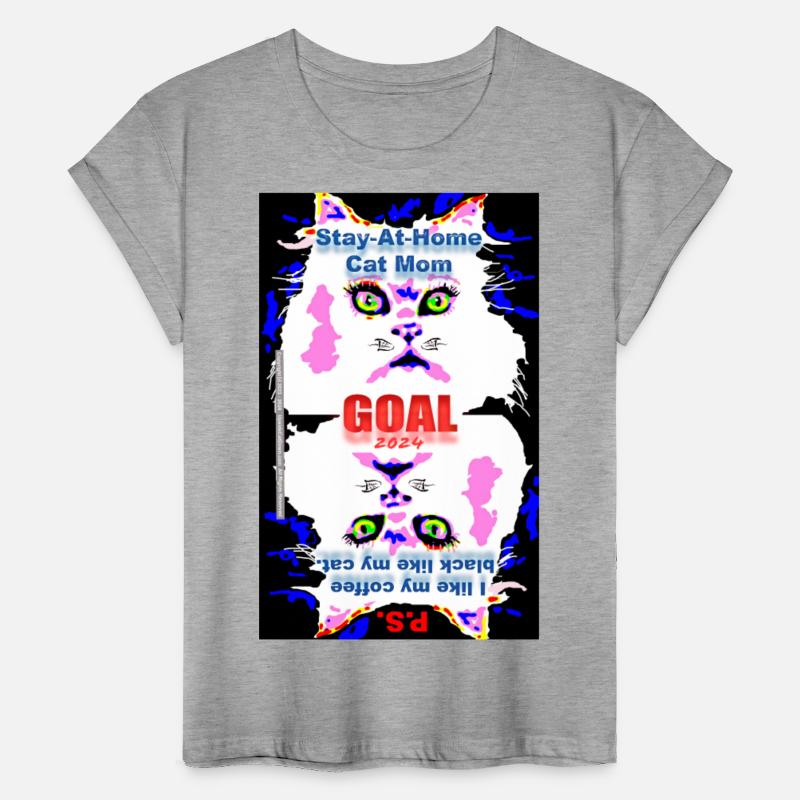 Goal 2024 Stay at Home Cat Mom Gifts and Wearables