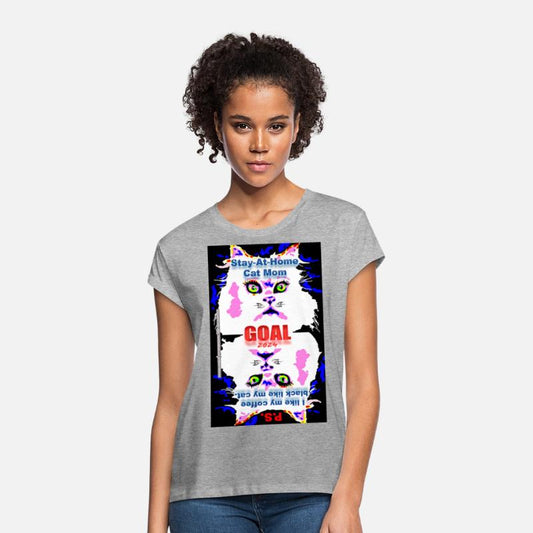 Goal 2024 Stay at Home Cat Mom Gifts and Wearables