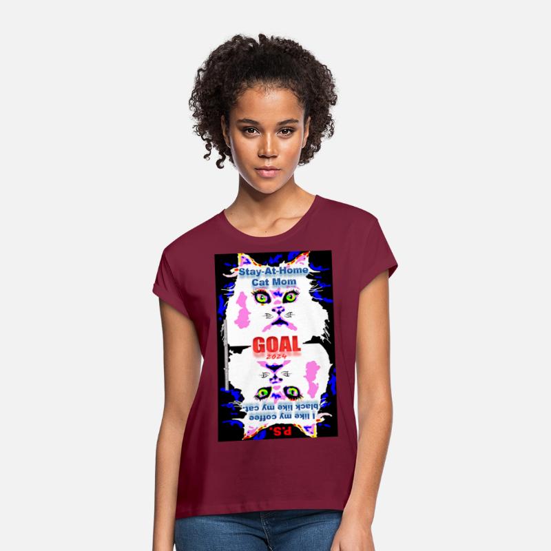 Goal 2024 Stay at Home Cat Mom Gifts and Wearables