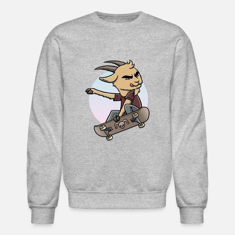 Goat On A Skateboard Skateboarding