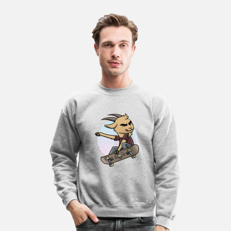 Goat On A Skateboard Skateboarding