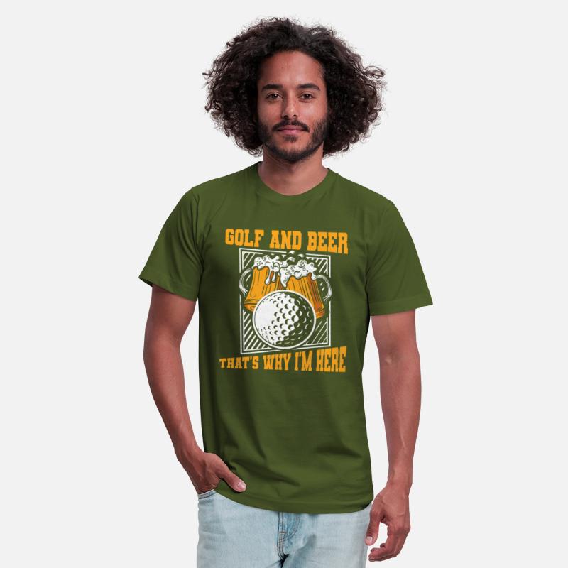 Golf And Beer That's Why I'm Here Player Pro