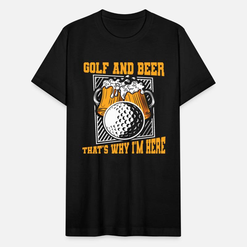 Golf And Beer That's Why I'm Here Player Pro