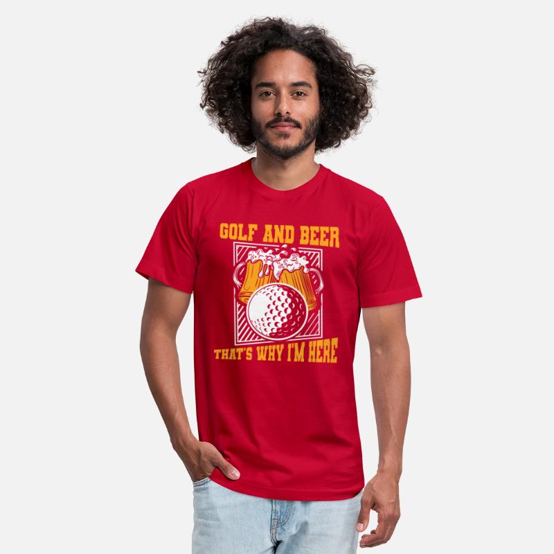 Golf And Beer That's Why I'm Here Player Pro