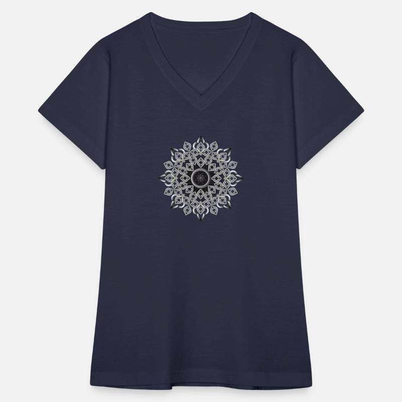 Gothic rosette stained glass ornament