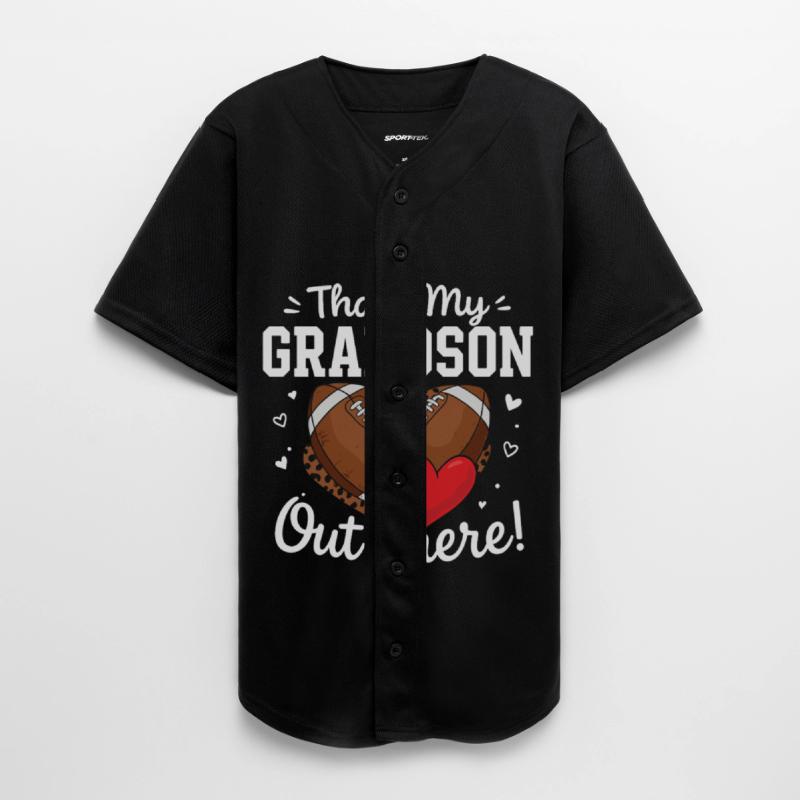 Grandson Football Heart Tee