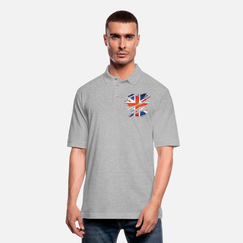 Great Britain - National Flag, Scratches, Cracks