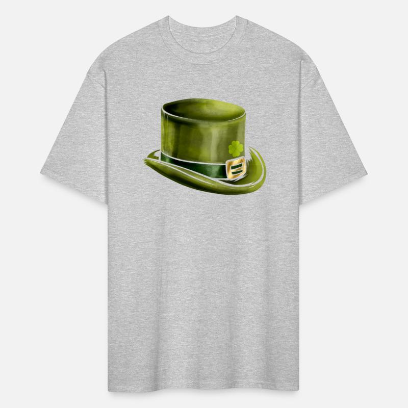 Green Leprechauns Hat Cylinder Shamrock On St