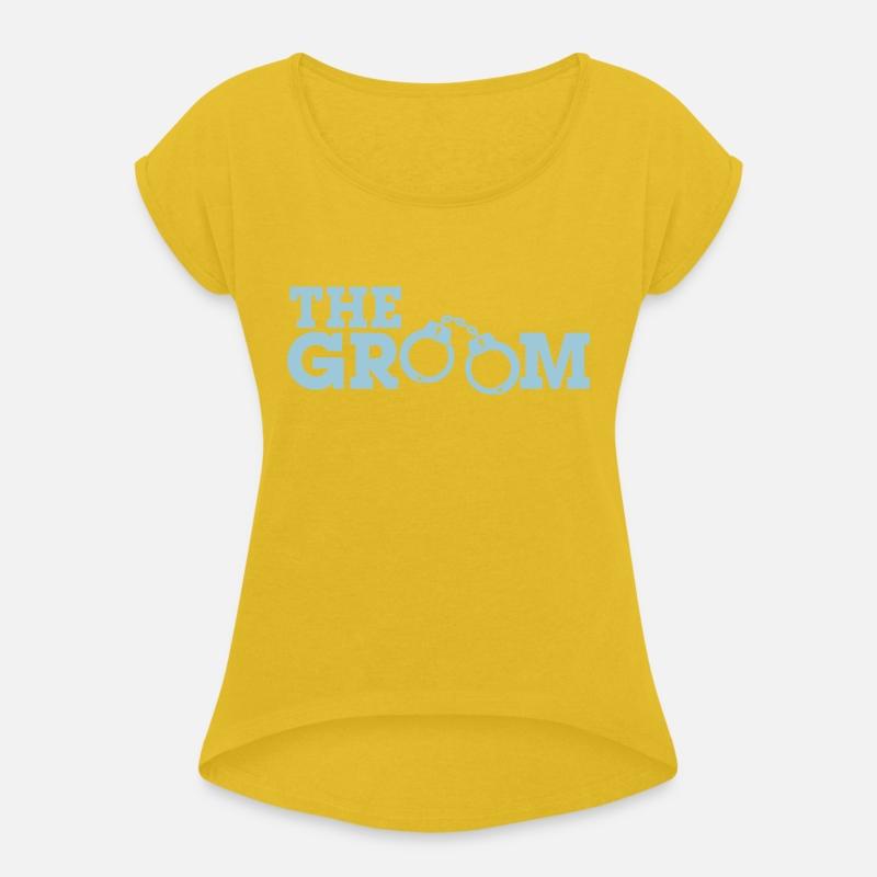 Groom in handcuffs - vector design