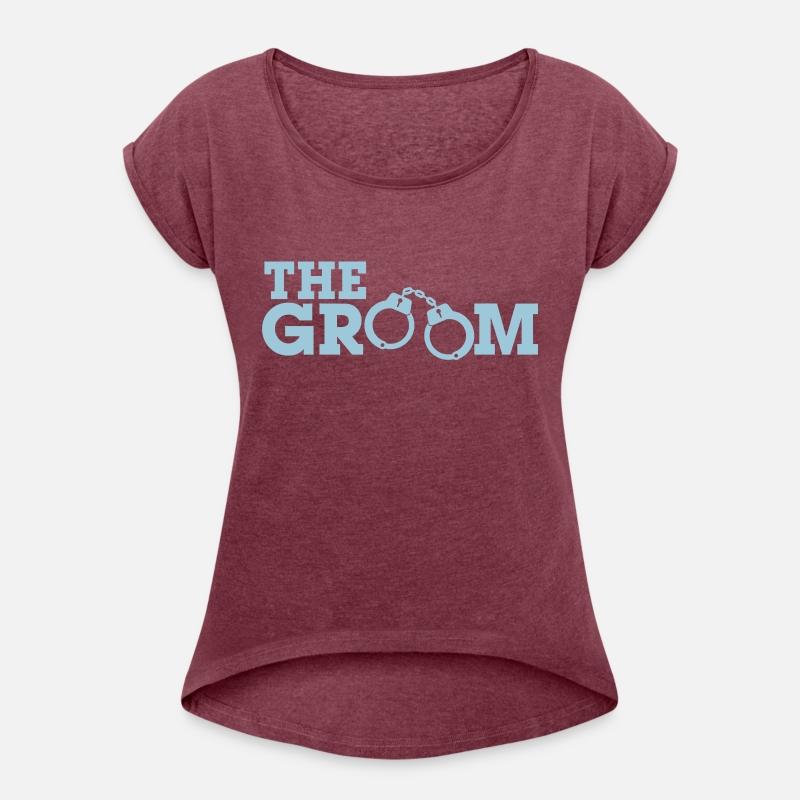 Groom in handcuffs - vector design