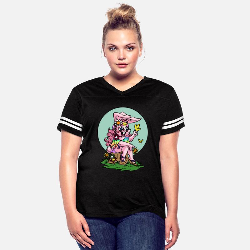 Groovy Hippie Bunny Girl