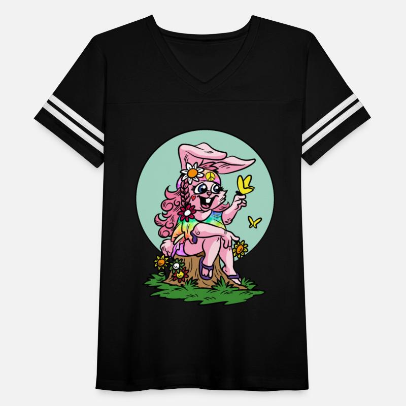 Groovy Hippie Bunny Girl