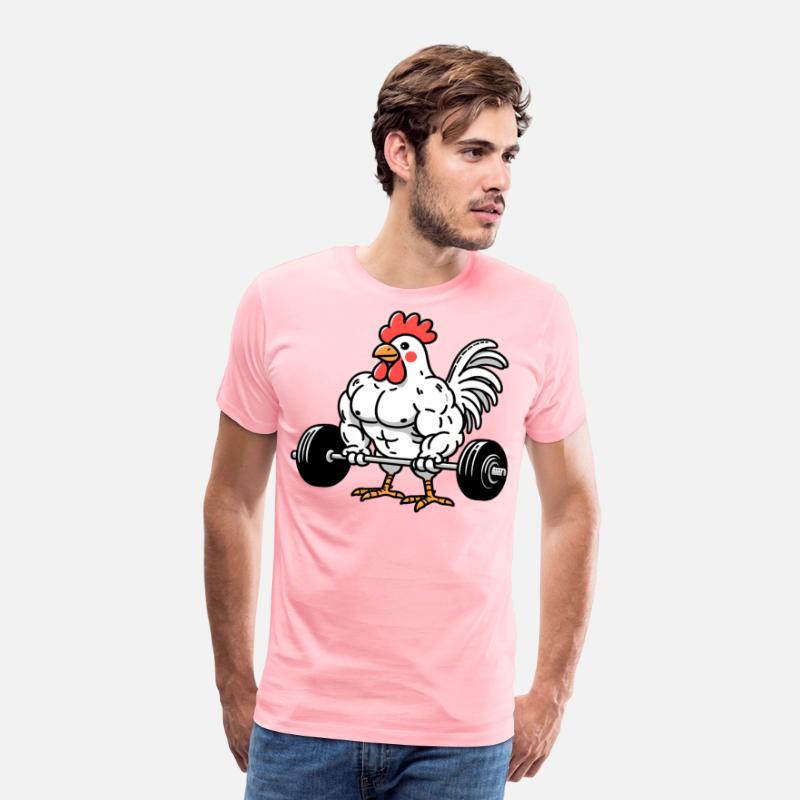 Gym Cartoon Rooster