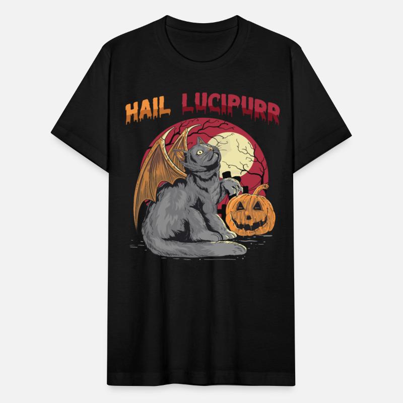 Hail Lucipurr Winged Demon Cat Halloween Costume