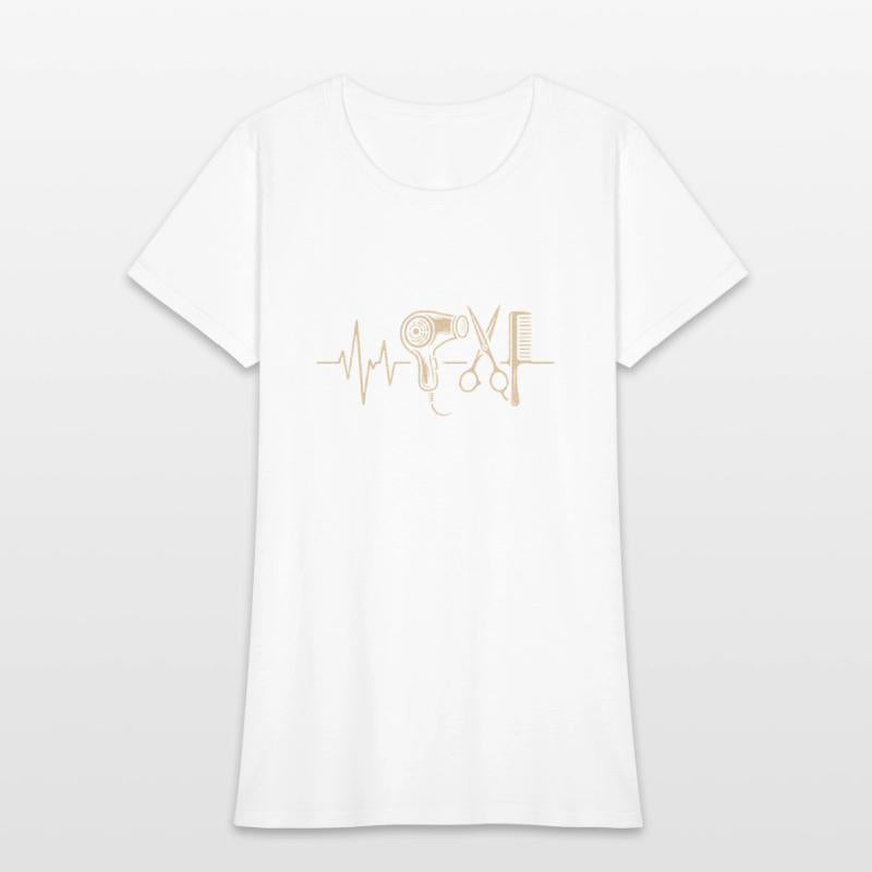 Hairdresser Heartbeat Design