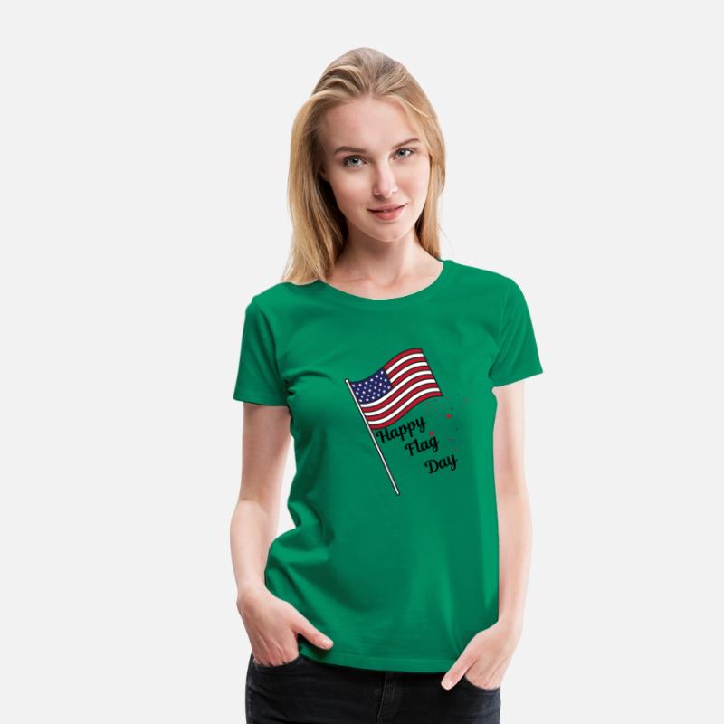 Happy flag day T shirt design