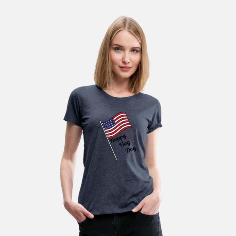 Happy flag day T shirt design