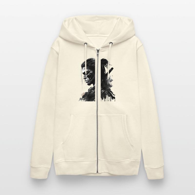 Hard Face Samurai Ink Arts