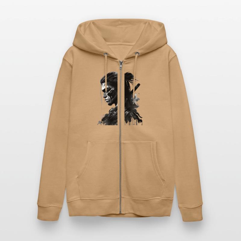 Hard Face Samurai Ink Arts